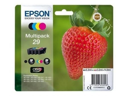 C13T29864012 Inkoust pro XP245 tiskárny, EPSON, multipack, 14,9ml