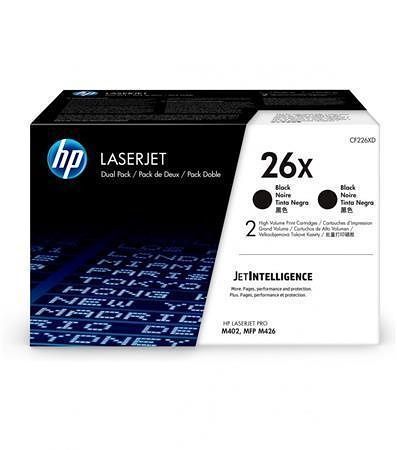 CF226XD Toner pro LaserJet Pro M402, 426 tiskárny, 26X černá, 2*9 tis. stran