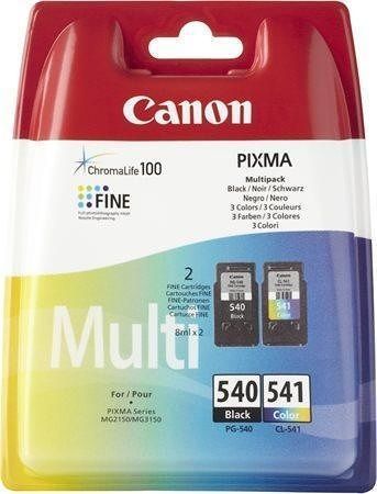 CL541/PG540 Inkjekt cart. pro multipack Pixma MG2150 tiskárnu, CANON b+c, 2*180 stran