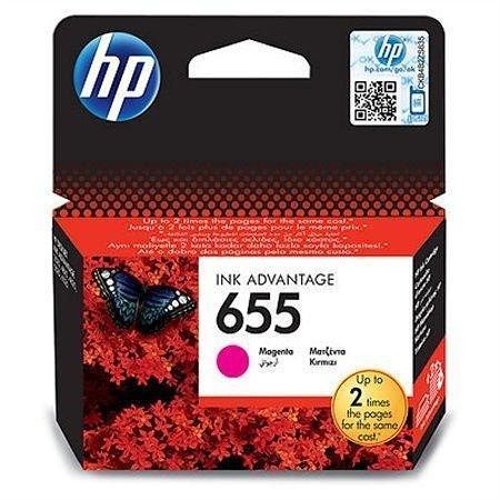 Inkjet cart.pro &quot;Deskjet Ink Advantage 3520 series&quot; tiskárny, HP &quot;Nr.655&quot; Magenta, 600 str