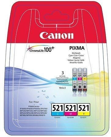 Inkjet cart.multipack pro &quot;Pixma iP3600, 4600, MP540&quot; tiskárny, CANON Barevná, 3x 9ml