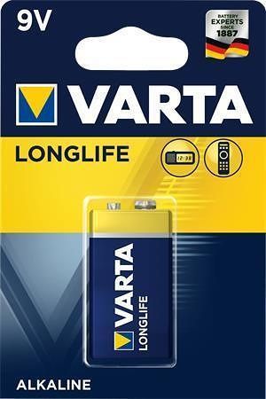 Baterie, 9V, 1 ks,VARTA &quot;Longlife Extra&quot;