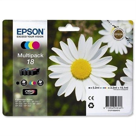 Inkjet cart.multipack pro &quot;XP 30, 102, 202, 205&quot; tiskárny, EPSON B+C+M+Y, 15,1ml