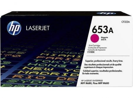 CF323A Toner pro ColorLaserJet Enterprise M680 tiskárnu, HP 653A magenta, 16 500