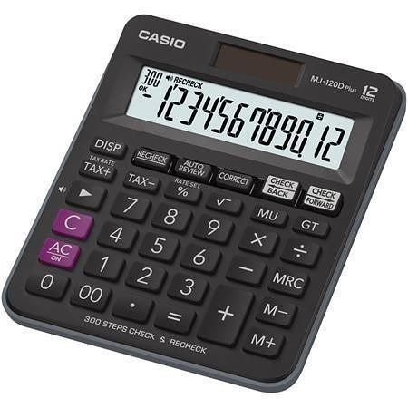 Kalkulačka, stolní, 12místný displej, CASIO &quot;MJ-120D PLUS&quot;