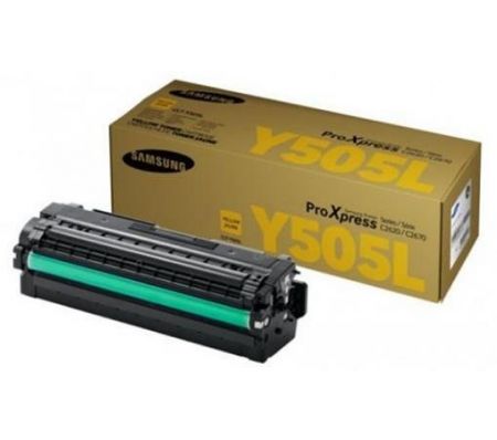 CLT-Y505L Toner pro SL-C2620DW, SL-C2670FW tiskárny, SAMSUNG, žlutá 3,5 tis. stran