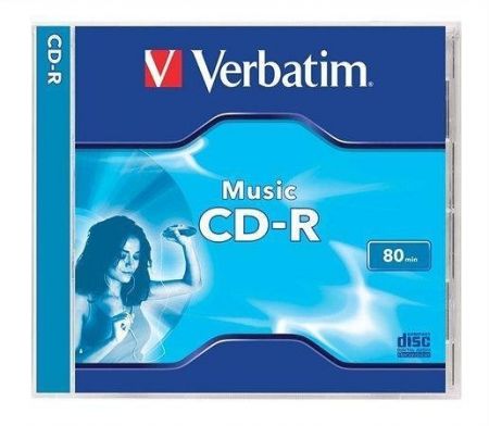 CD-R Audio 700MB, 16x, Verbatim &quot;Live it!&quot;, jewel box