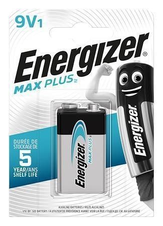 Baterie &quot;Max Plus&quot;, 9V, ENERGIZER