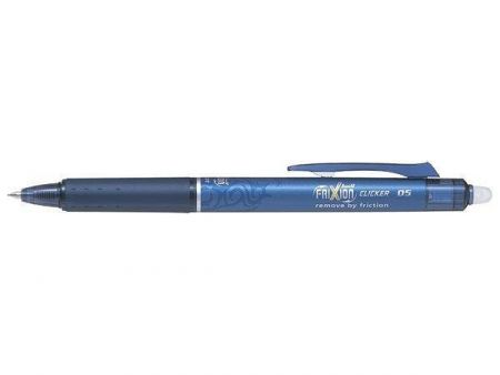 Roller &quot;Frixion Clicker&quot;, NAVY modrá, 0,5/0,25mm, vymazatelný, PILOT