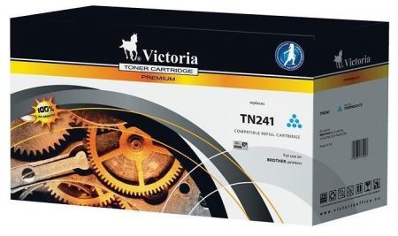 TN241B toner do tiskáren HL 3140CW, 3150CDW, DCP 9020CDW, modrá, 1,4 tis. stran, VICTORIA