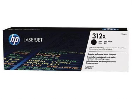 CF380X Toner pro Color LaserJet Pro MFP M476 tiskárnu, HP 312X černá, 4,4tis.stran