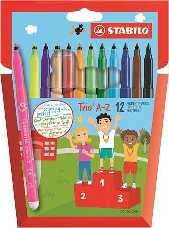 Fixy &quot;Trio A-Z&quot;, 0,7mm, 12ks/ bal. , STABILO