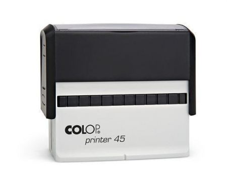 Razítko, COLOP, &quot;Printer 45&quot;, s modrým polštářkem