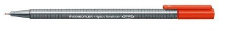 Liner &quot;Triplus 334&quot;, červená, 0,3mm, STAEDTLER