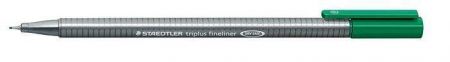 Liner &quot;Triplus 334&quot;, zelená, 0,3mm, STAEDTLER