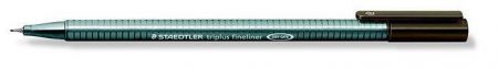 Liner &quot;Triplus 334&quot;, tmavě hnědá, 0,3mm, STAEDTLER