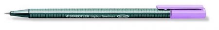 Liner &quot;Triplus 334&quot;, levandulová, 0,3mm, STAEDTLER