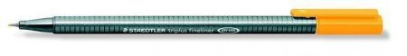 Liner &quot;Triplus 334&quot;, světle oranžová, 0,3mm, STAEDTLER