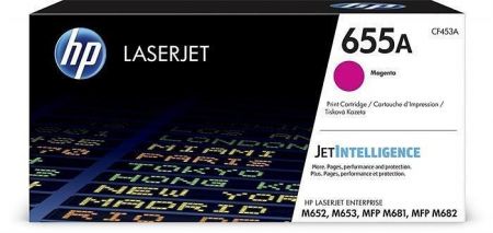 CF453A Toner pro Color LaserJet M681, M682 tiskárny, HP 655A, magenta, 10,5 tis. stran