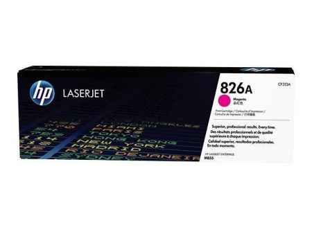 CF313A Toner pro LaserJet Enterprise M855 tiskárny, HP 826A, magenta, 31,5 tis. stran