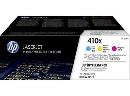 CF252XM Toner pro Color LaserJet Pro M452, M477 tiskárny, HP 410X, c+m+y, 3*5 tis. stran