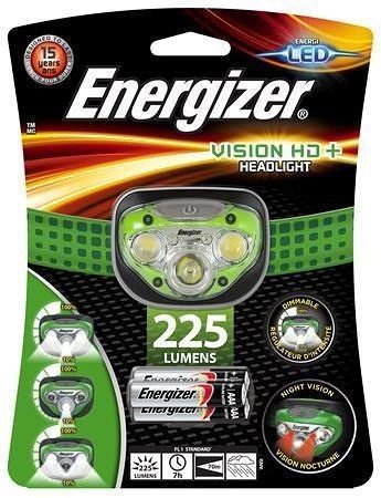 Čelovka &quot;Headlight Vision HD Plus&quot;, 2 LED, 3xAAA, ENERGIZER