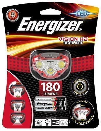 Čelovka &quot;Headlight Vision HD&quot;, 2 LED, 3xAAA, ENERGIZER