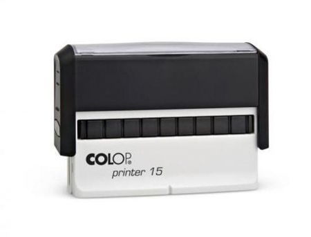 Razítko, COLOP &quot;Printer 15&quot; s modrým polštářem