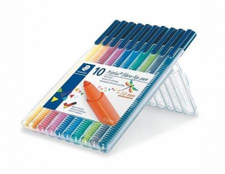 Fixy &quot;Triplus color 323&quot;, 10 barev, sada, 1 mm, STAEDTLER