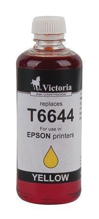 T664 Ink &quot;L100, 200MPF&quot; tiskárny, VICTORIA Žlutá, 100ml