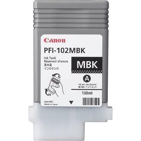 Inkjet cart.pro &quot;iPF500, 600, 700&quot; tiskárny, CANON matná Černá, 130ml