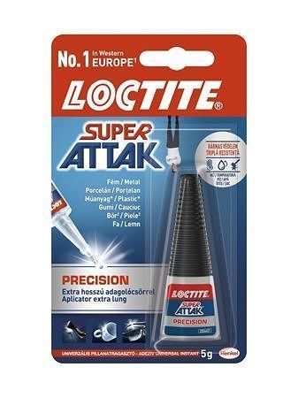 Vteřinové lepidlo, 5g, HENKEL &quot;Loctite Super Attak Precision&quot;