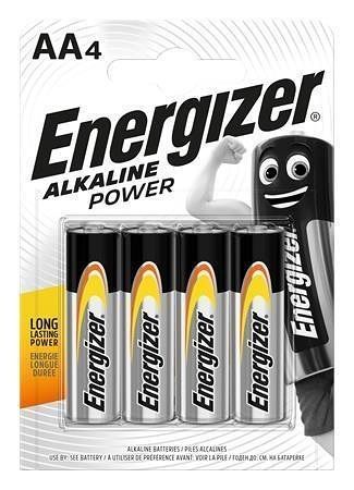 Batterie, AA (tužková), 4 ks, ENERGIZER &quot;Alkaline Power&quot;