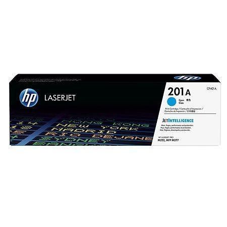 Toner HP 201A, do tiskárny Color LaserJet Pro M252, M277, azurová, 1,4k , HP