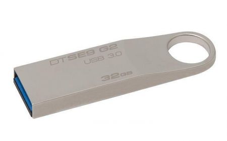 USB Flash disk &quot;DataTraveler SE9 G2&quot;, 32GB, 100/15MB/sec, USB 3.0 ,s kroužkem, KINGSTON