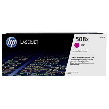 CF363X Toner pro Laserjet Enterprise MFP M577, M533 tiskárny, HP 508X, magenta, 9,5 tis. s