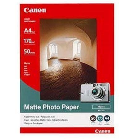 Fotografický papír, do inkoustové tiskárny, matný, A3, 170g, CANON