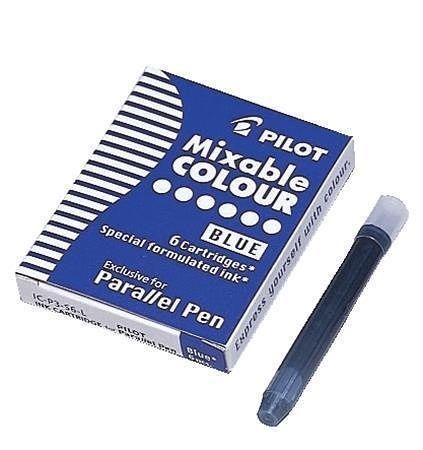 Náplň do plnicího pera &quot;Parallel Pen&quot;, modrá, PILOT