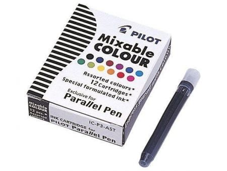 Inkoustové bombičky &quot;Parallel Pen&quot;, 12 různých barev, PILOT