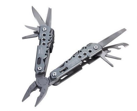 Multitool &quot;Arbeitsgerät&quot;, šedá, 10 funkcí, TROIKA