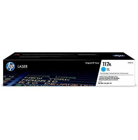 W2071A Toner cartridge pro Color Laser 150, MFP178, MFP179 tiskárny, HP 117A, cyan, 700 s