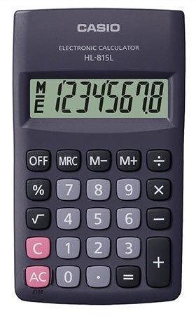 Kalkulačka kapesní, 8místný displej, CASIO &quot;HL-815&quot;