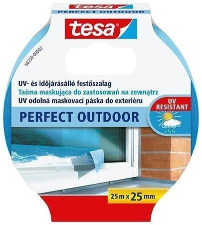 Maskovací páska &quot;Perfect Outdoor 56250&quot;, 25 mm x 25 m, exteriérová, TESA