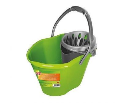 Kbelík se ždímacím košem &quot;Scotch-Brite&quot;, 3M