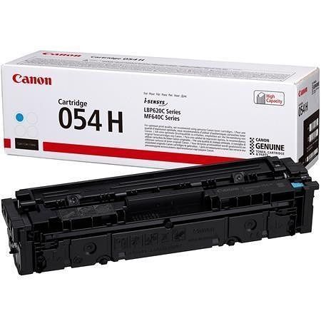 CRG-054H Toner pro i-Sensys LBP621 623, MF641, 643 tiskárny, cyan, 2,3 tis. stran