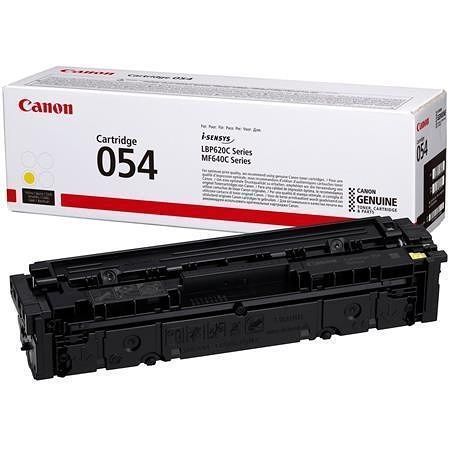 CRG-054 Toner pro i-Sensys LBP621 623, MF641, 643 tiskárny, žlutá, 1,2 tis. stran