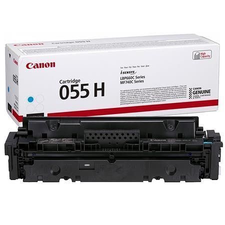 CRG-055H Toner pro i-Sensys LPB663, 664, MF742, 744, 746 tiskárny, cyan 5,9 tis. stran