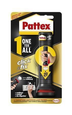 Montážní lepidlo &quot;Pattex One For All Click&amp;Fix&quot;, 30 g, HENKEL