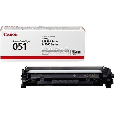 CRG-051 Toner pro i-SENSYS LBP162dw, MF269dw, MF267dw, MF264dw tiskárny, CANON, černá, 1,7