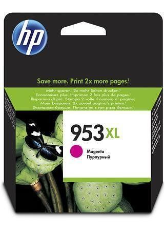 Inkoustová cartridge HP 953XL, do tiskárny řady OfficeJet Pro 8210, 8700, purpurová, 1,6k,